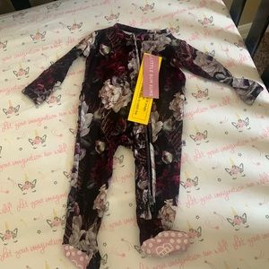 NWT Little Bum Bums Floral Onesie